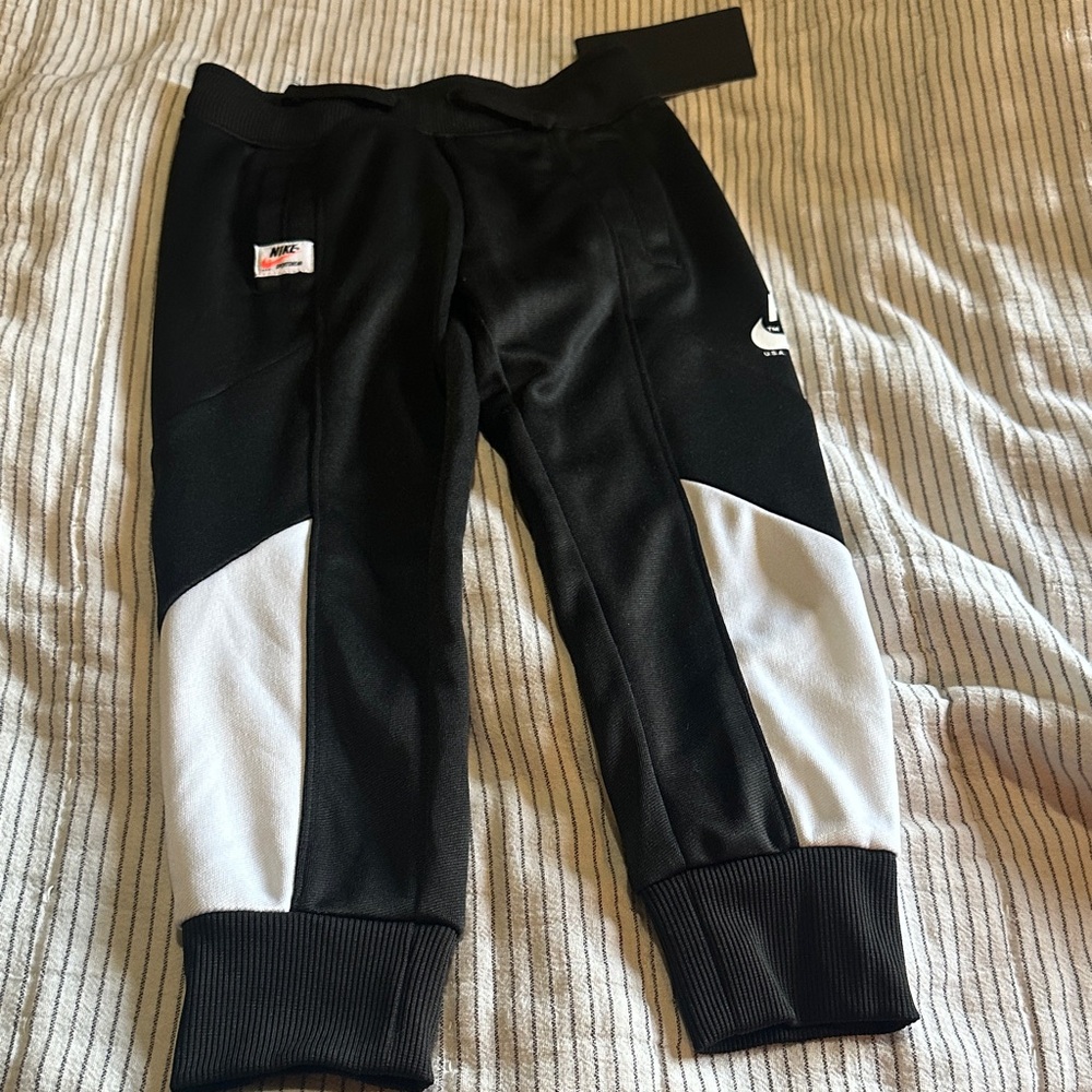 Nike sportswear Black and White Joggers